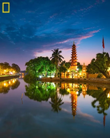 Tran Quoc Pagoda Landscape