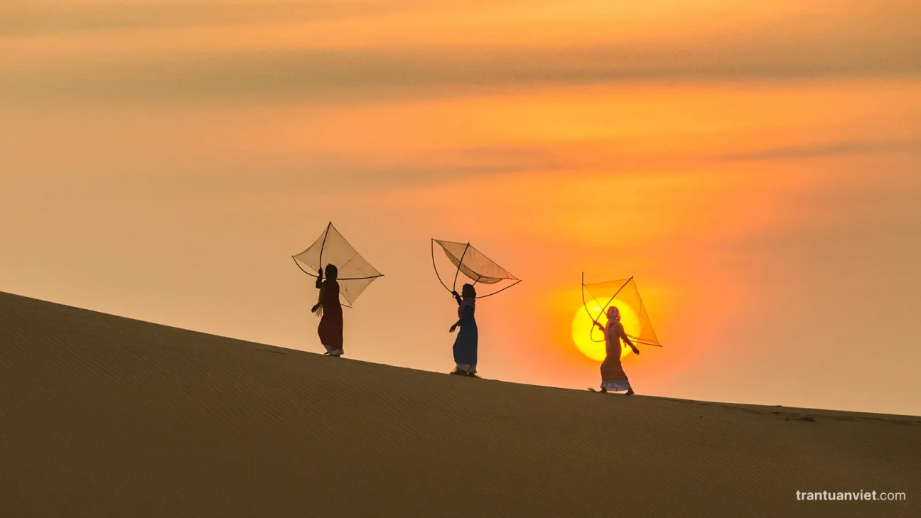 Sand dunes in Ninh Thuan