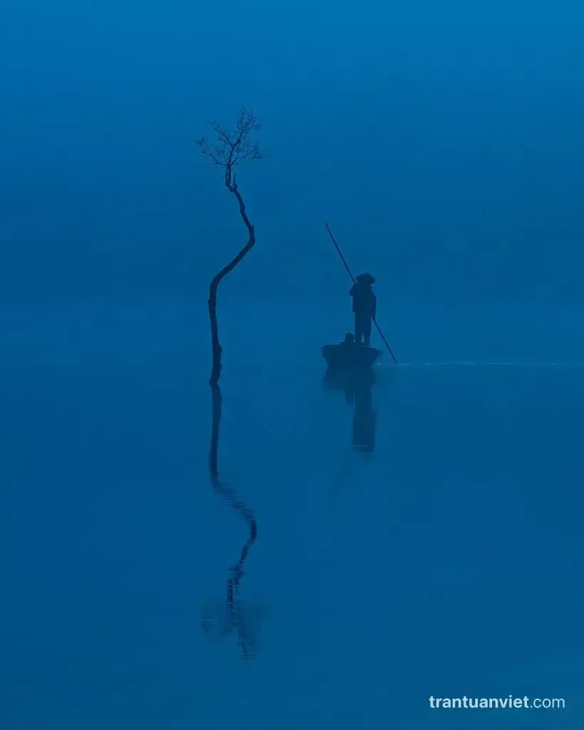 Lonely fisherman VN010