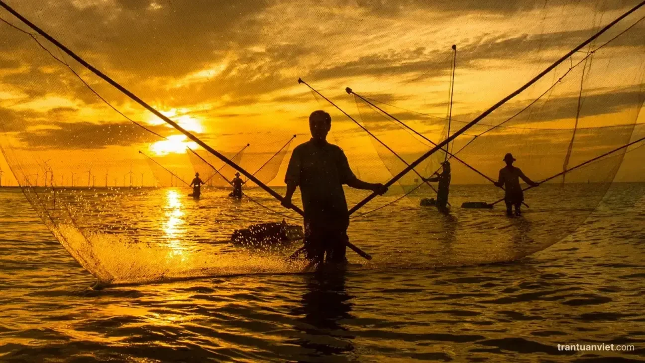 Fishermen in Bac Lieu